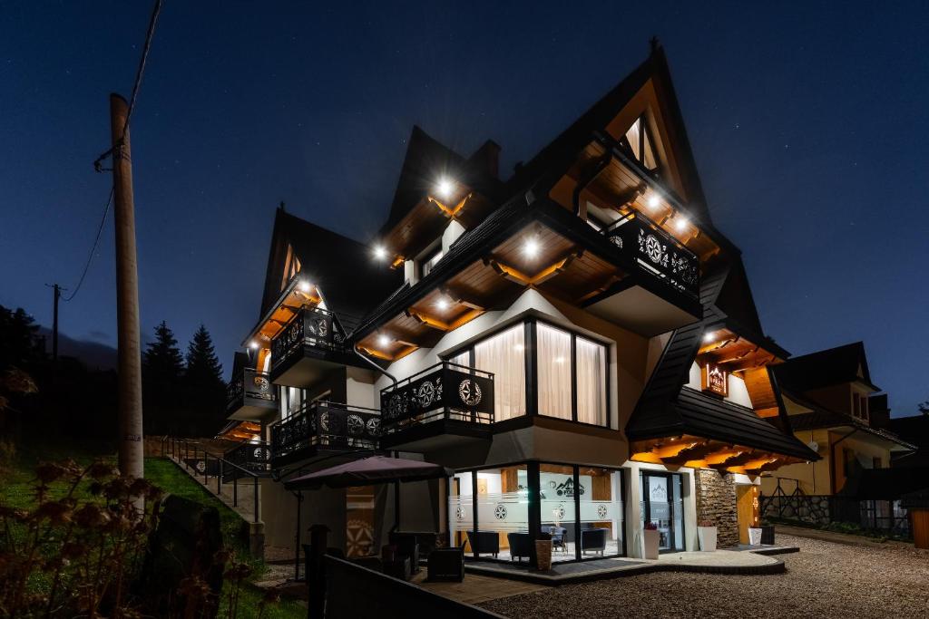 Budova, v ktorej sa ubytovanie bed & breakfast nachádza