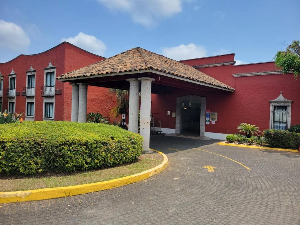 Budova, kde se hotel nachází