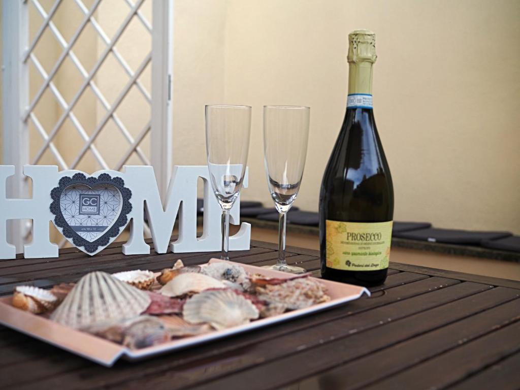 Nápoje v ubytování Francesca Apartments Ostia