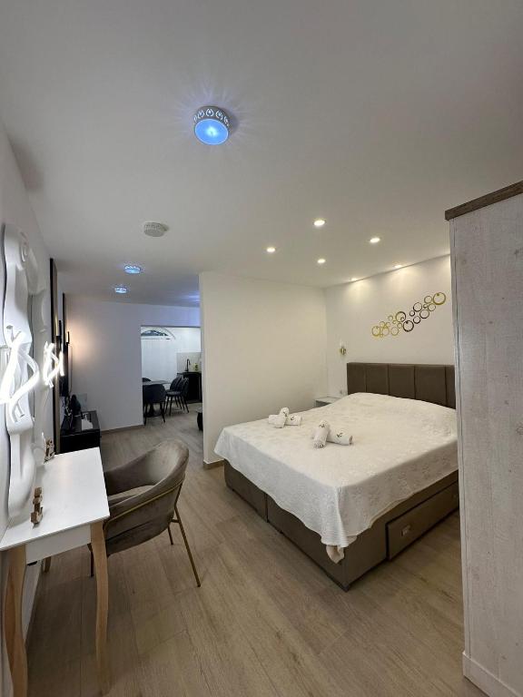 Postel nebo postele na pokoji v ubytování Guest House Sidro