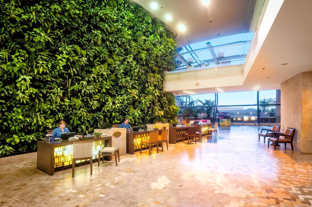 Posezení v ubytování Hotel Spiwak Chipichape Cali