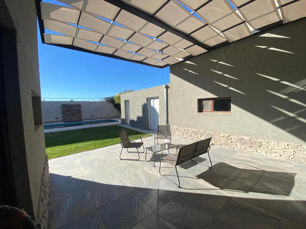 Patio nebo venkovní prostory v ubytování Catriel Suites