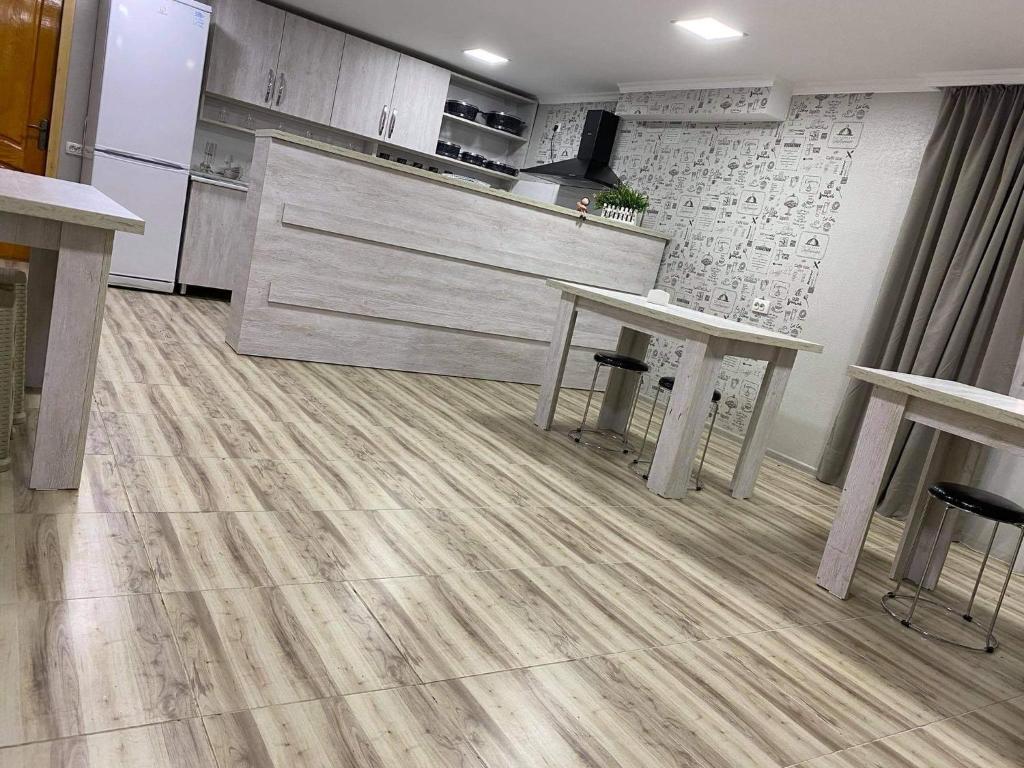 Kuchyň nebo kuchyňský kout v ubytování Guesthouse Dadia