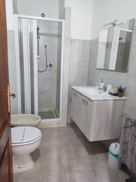 Kúpeľňa v ubytovaní Casa Colonne Fiorite