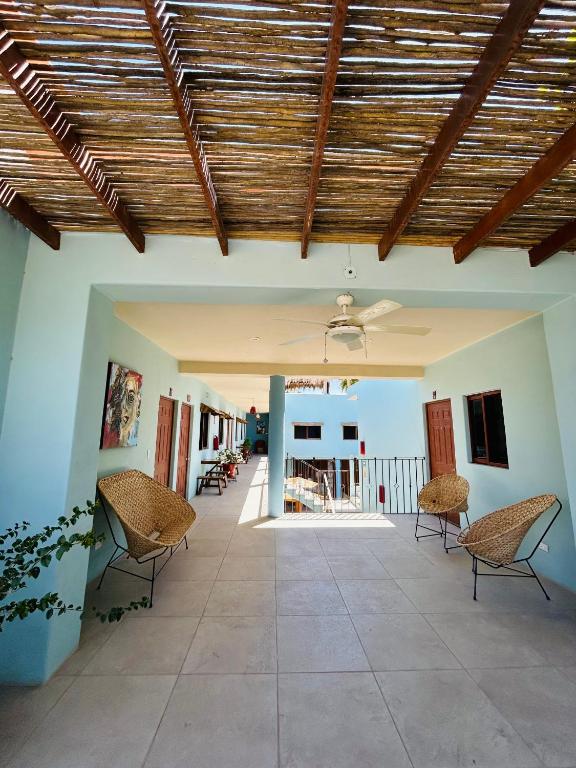 Posezení v ubytování Rosarito Hotel