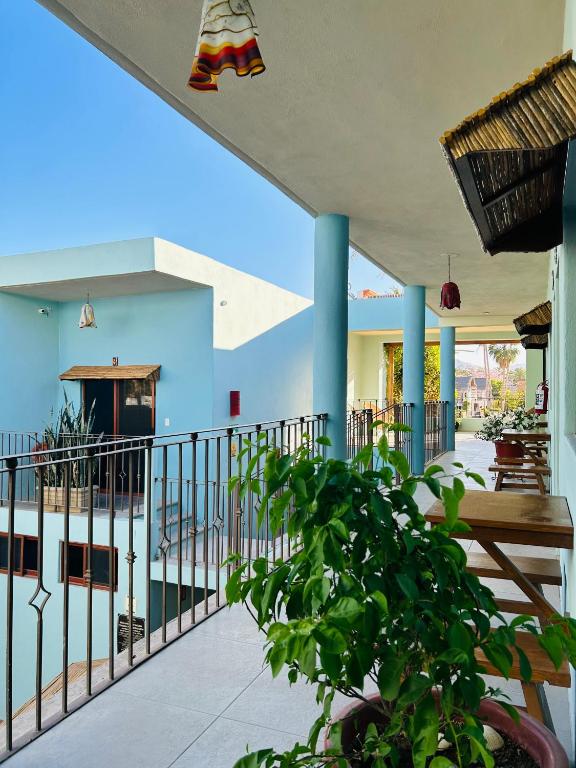 Balkón nebo terasa v ubytování Rosarito Hotel