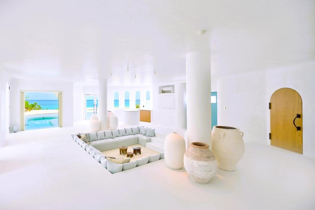 Posezení v ubytování Pricia Resort Yoron