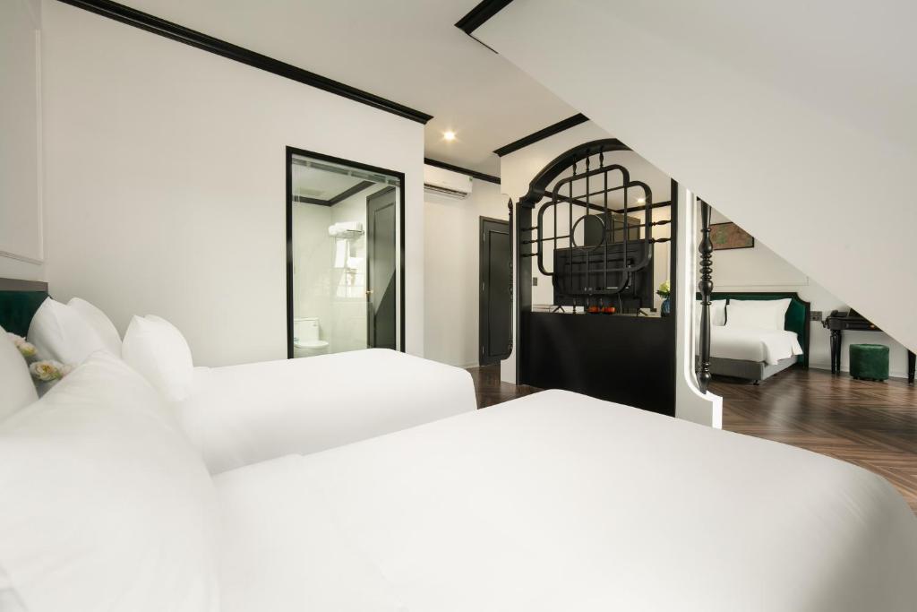 Elegant Boutique Hotel Ha Long - Camera Di Collegamento Della Suite Di Famiglia