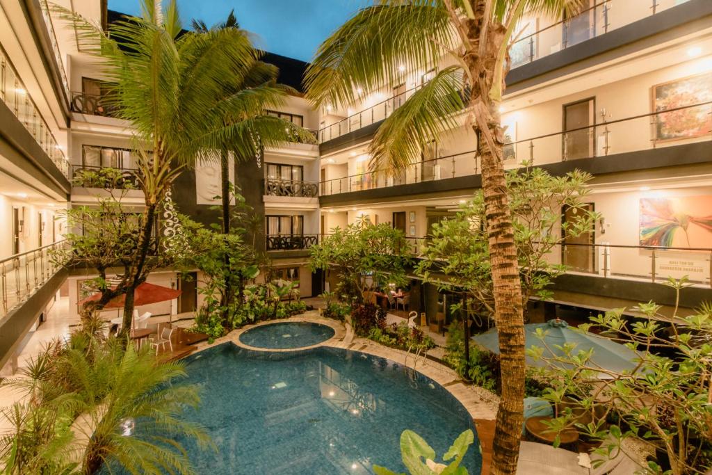 Bazén v ubytování Amaroossa Suite Bali nebo v jeho okolí