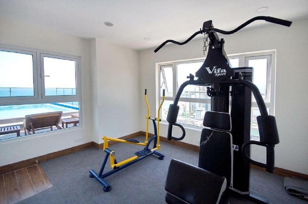 Fitness centrum a/nebo fitness zařízení v ubytování Gibson Hotel Nha Trang