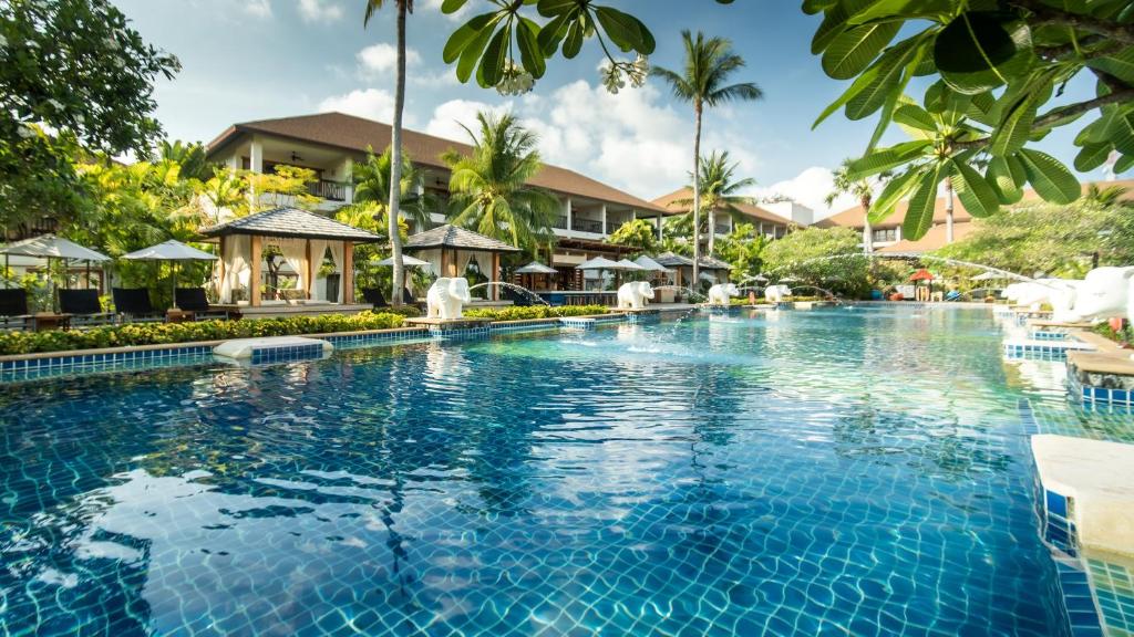 Bazén v ubytování Bandara Spa Resort & Pool Villas, Samui nebo v jeho okolí