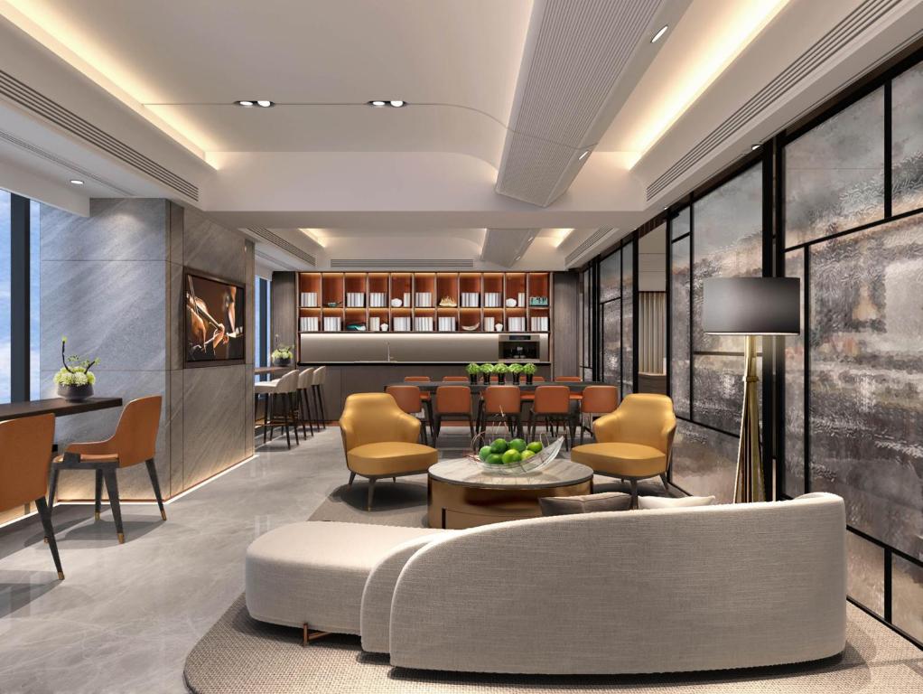 Część wypoczynkowa w obiekcie Ascott North Point Hong Kong