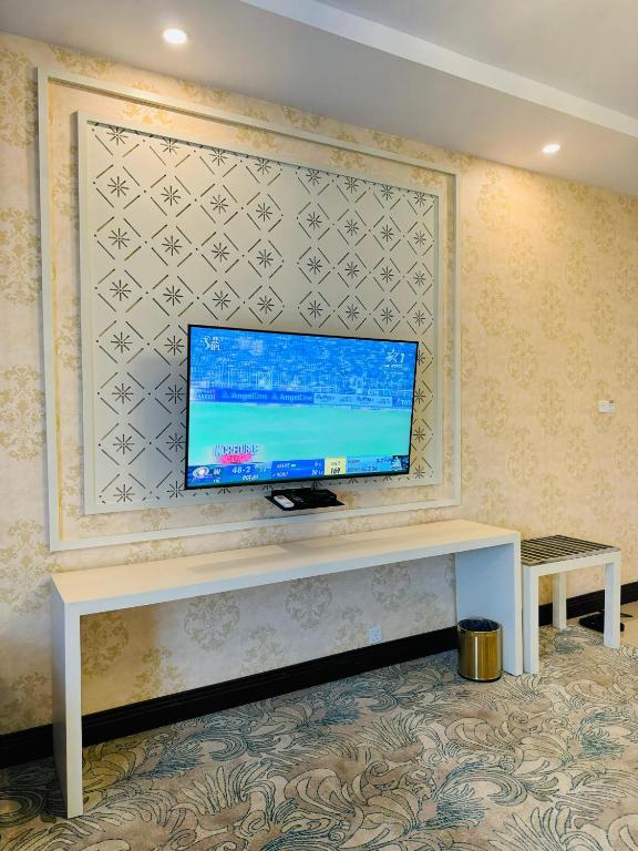 TV a/nebo společenská místnost v ubytování Devon Rest