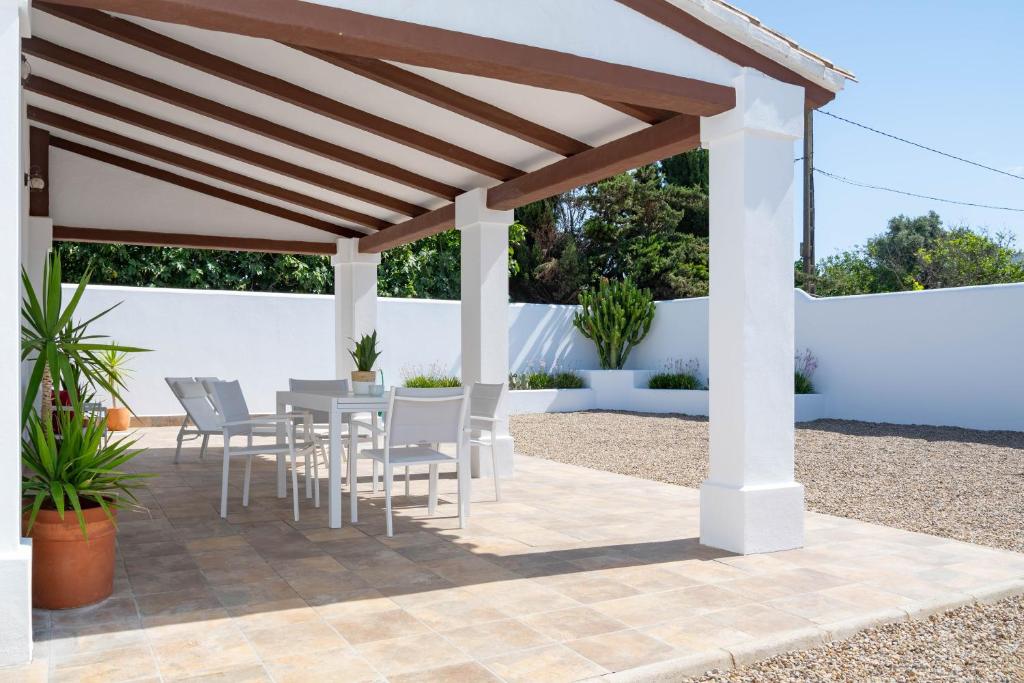 Patio nebo venkovní prostory v ubytování APARTAMENTOS RURALES (LA COBIJÁ) APART. Nº3 CONIL