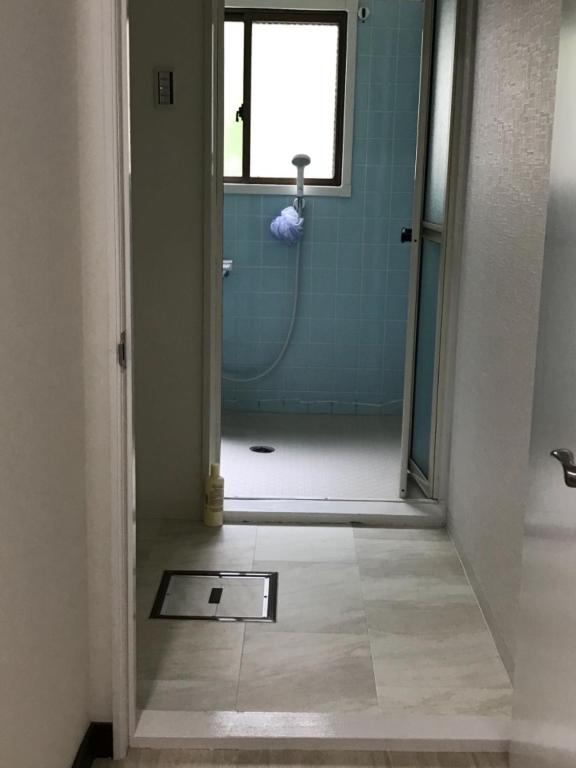 Koupelna v ubytování GUESTHOUSE UJIRIVER Kyoto