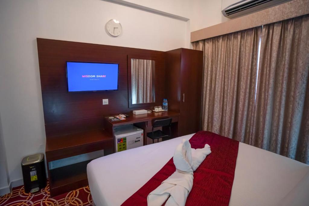 Postel nebo postele na pokoji v ubytování AL KARNAK HOTEL - BRANCH