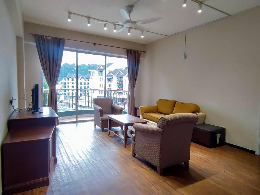 Posezení v ubytování The Little Star Studio Hotel- Star Regency