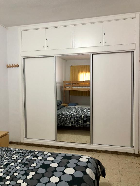 Postel nebo postele na pokoji v ubytování Apartamento Agaete Park