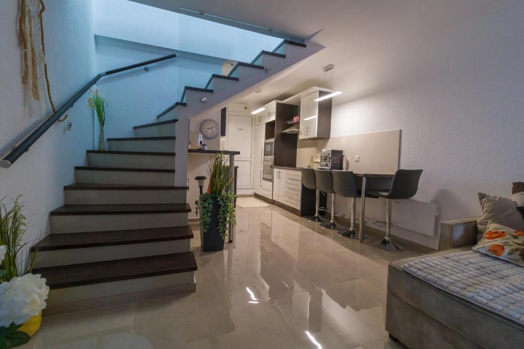 Χώρος καθιστικού στο Apartmani Vesić