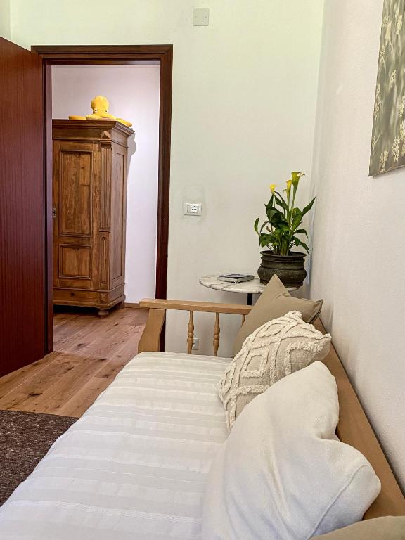 Postel nebo postele na pokoji v ubytování Villa Rosa Friuli