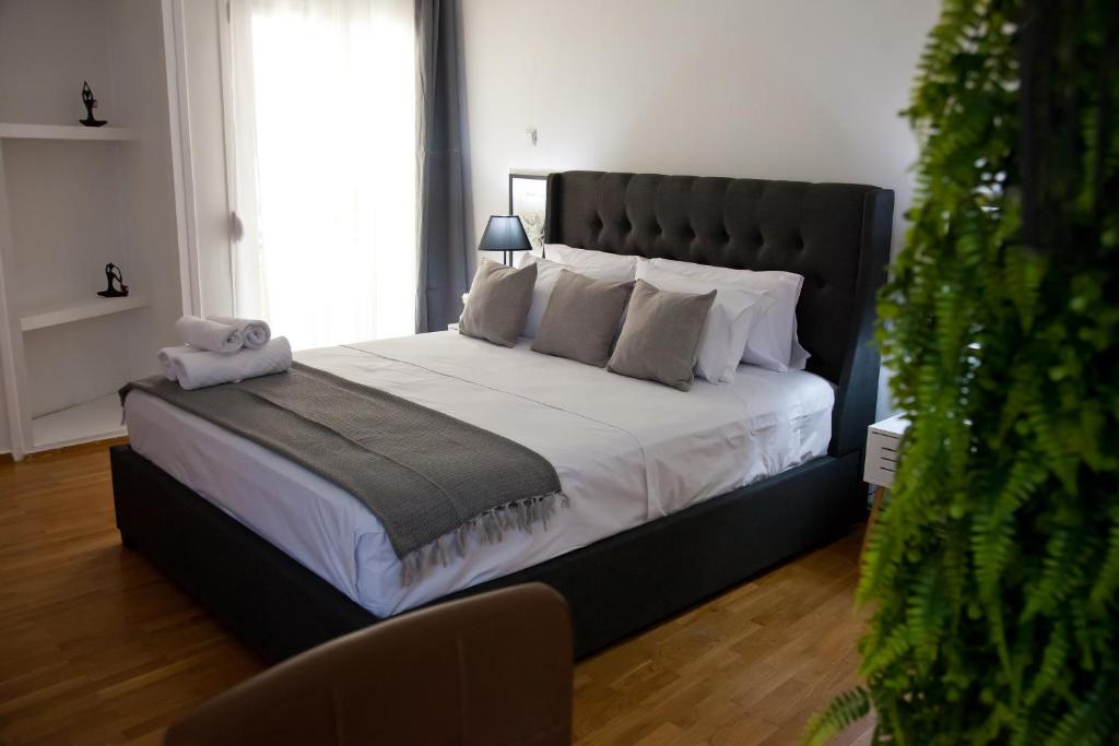 Postel nebo postele na pokoji v ubytování Casa Reale Ioannina