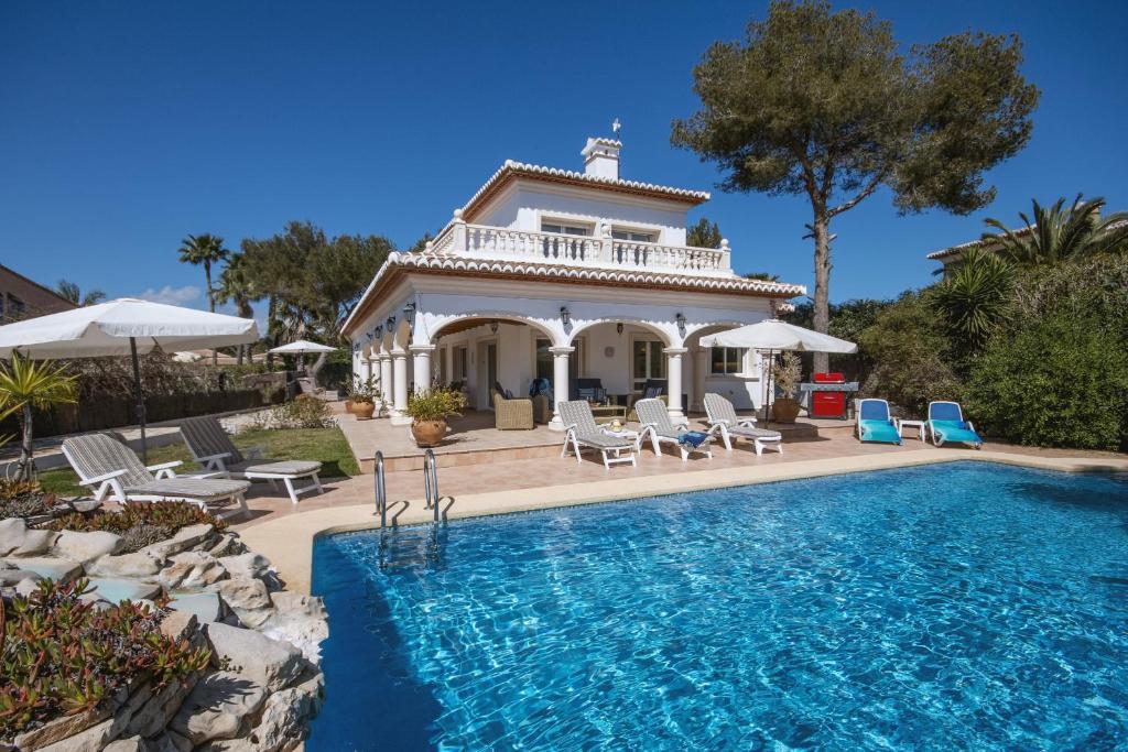 Πισίνα στο ή κοντά στο Casa Azucena