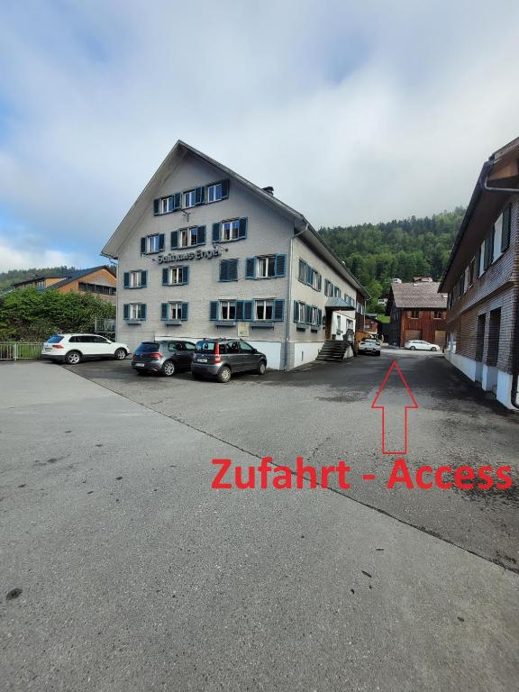Budova, kde se apartmán nachází