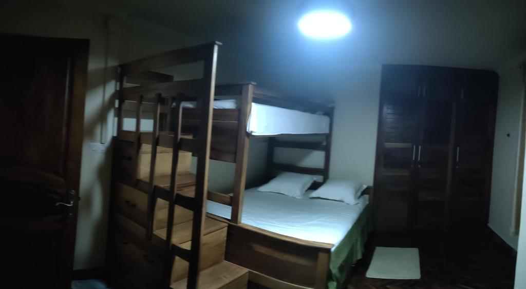Postel nebo postele na pokoji v ubytování Akany fanantenana