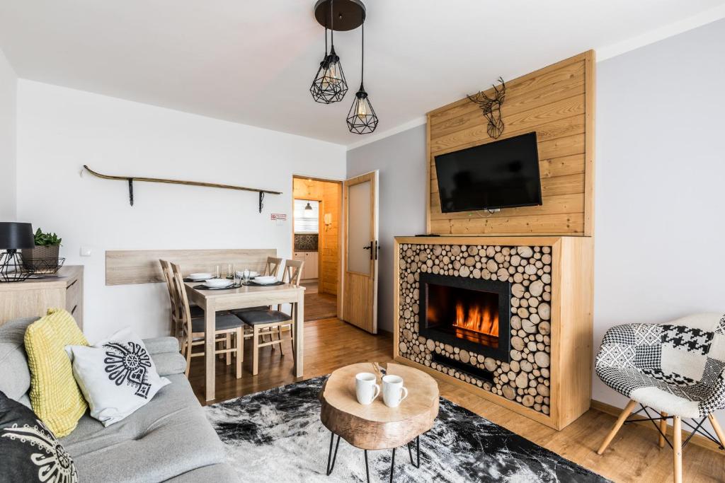 Posedenie v ubytovaní Apartament Regionalny Centrum