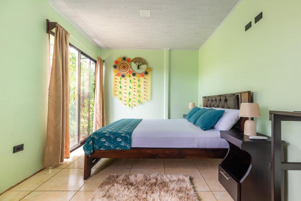 Ένα ή περισσότερα κρεβάτια σε δωμάτιο στο Vacation Home Bartenderluisch