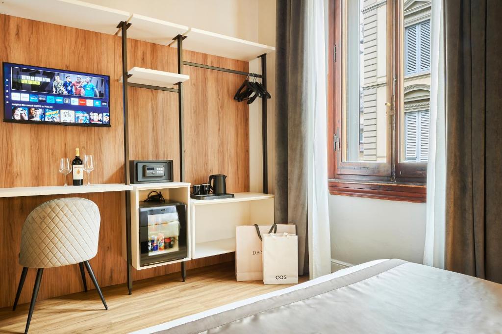 Postel nebo postele na pokoji v ubytování Hotel Brooklyn - ex Hotel Lombardi