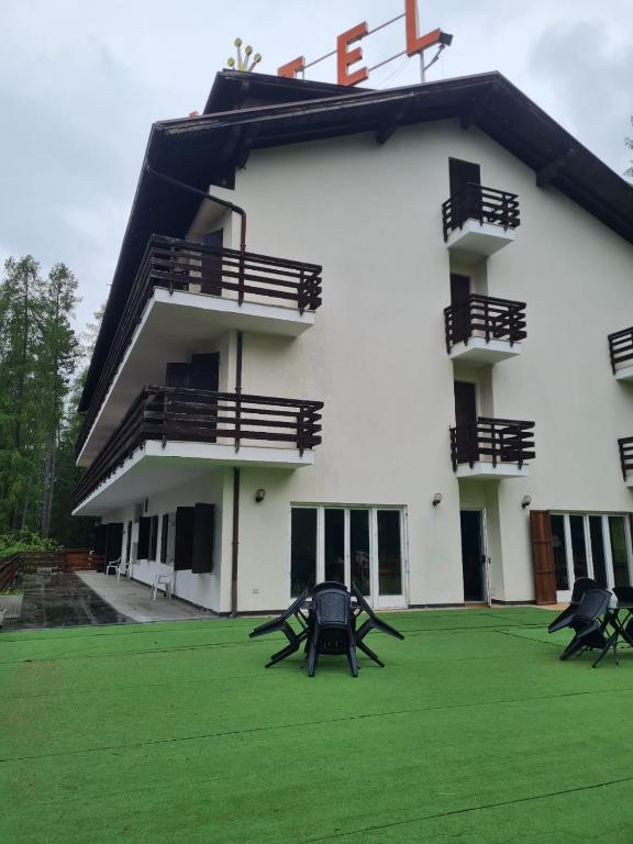 Budova, kde se hostel nachází