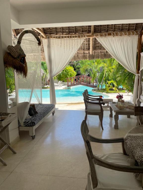 Πισίνα στο ή κοντά στο Bellissima location Malindi