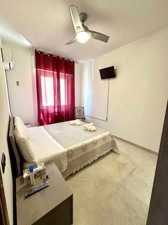 Postel nebo postele na pokoji v ubytování B&B Da Pietro
