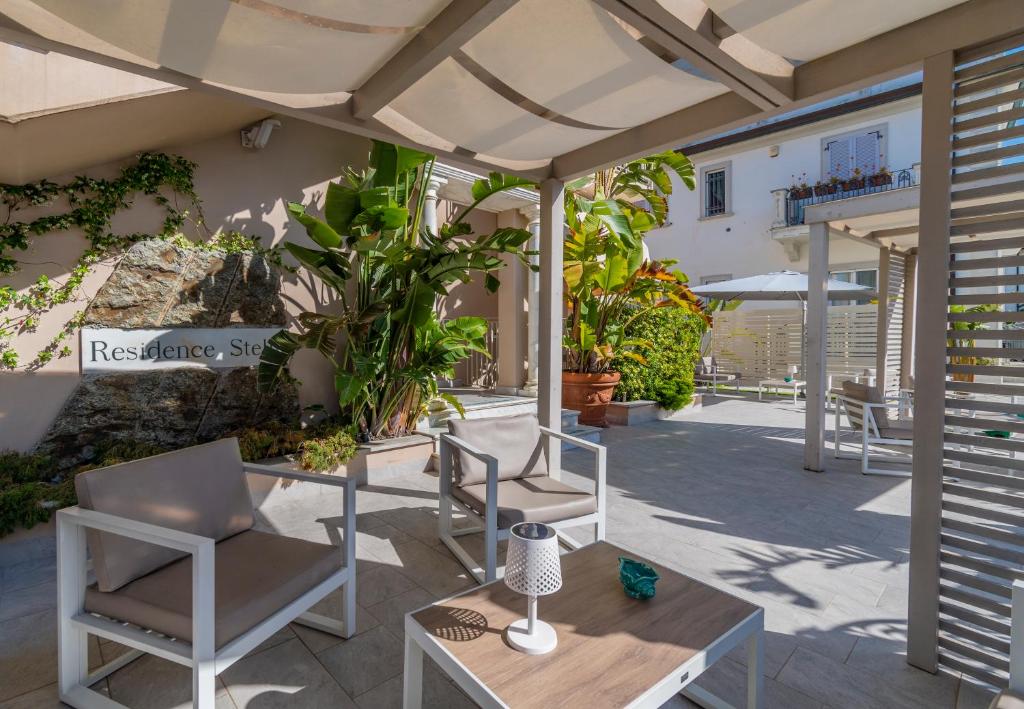 Balkon lub taras w obiekcie Residence Stella