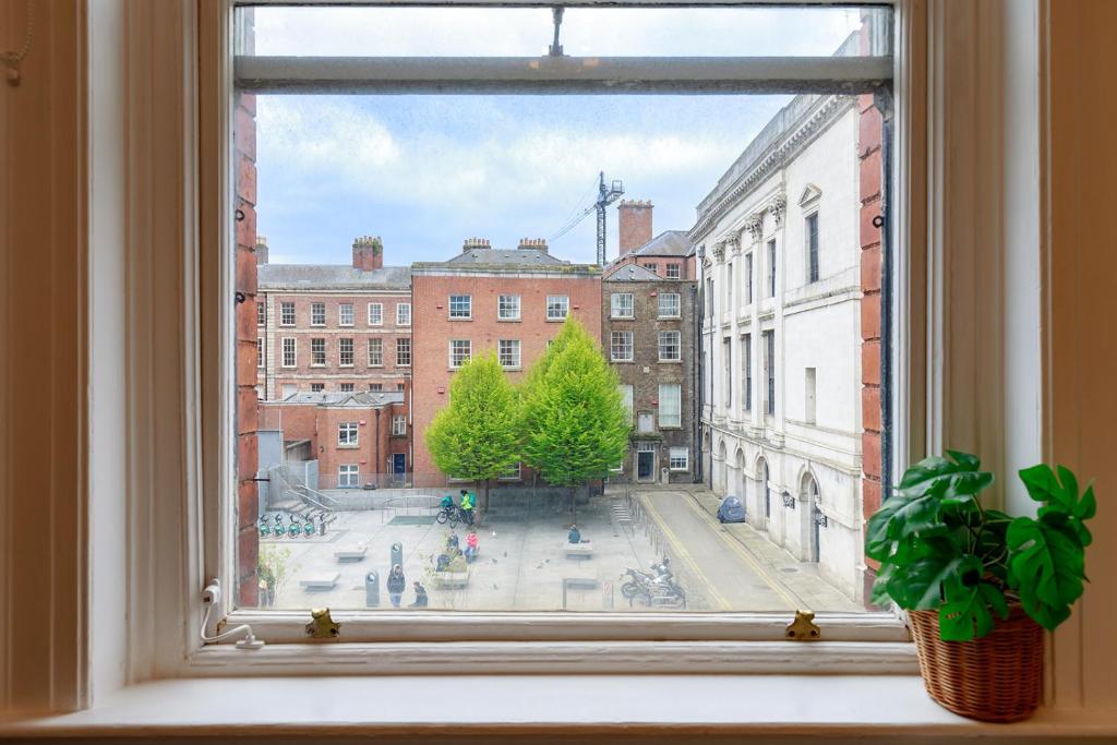 Nespecifikovaný výhled na destinaci Dublin nebo výhled na město při pohledu z hotelu