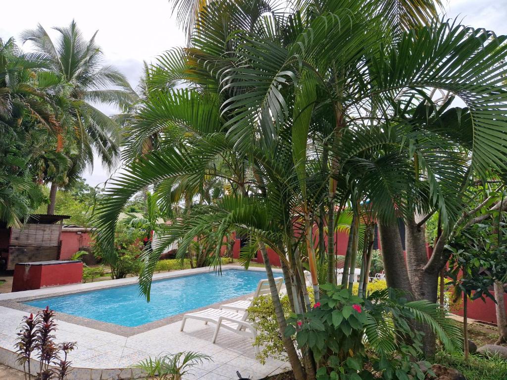Piscine de l'établissement Bungalow chez Mouch Nosy-Be 2 ou située à proximité