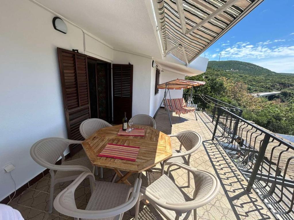 Balkón nebo terasa v ubytování Villa Galatea