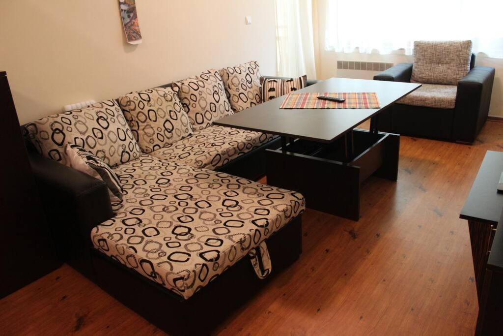 Posezení v ubytování Apartment Atanasov - Pamporovo