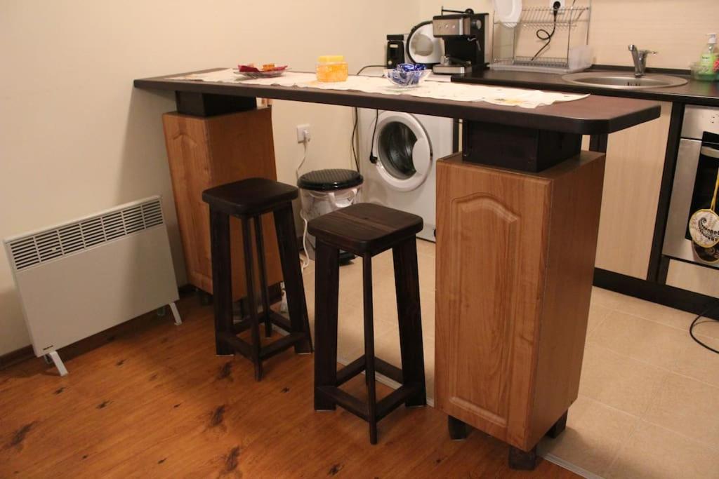 Kuchyň nebo kuchyňský kout v ubytování Apartment Atanasov - Pamporovo