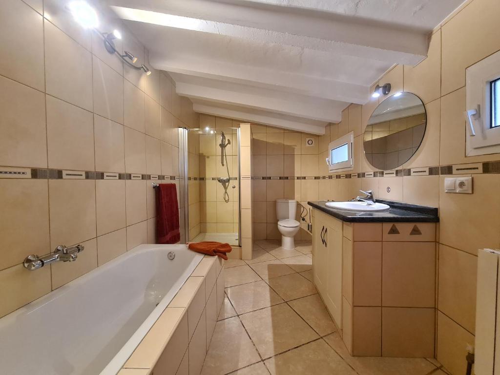 Koupelna v ubytování Casa tranquila torrox