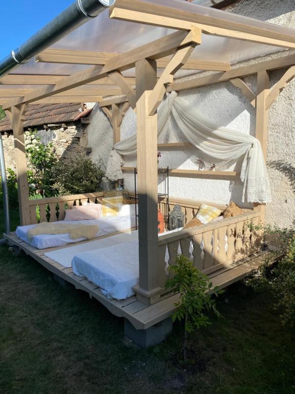 Ogród w obiekcie Kánya Veranda