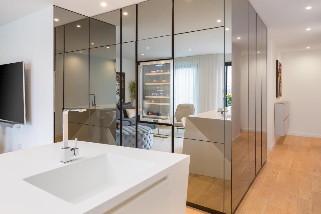 Image showcasing Enjoyer - Seafront apartment with PRIVATE Heated POOL and terrace ...