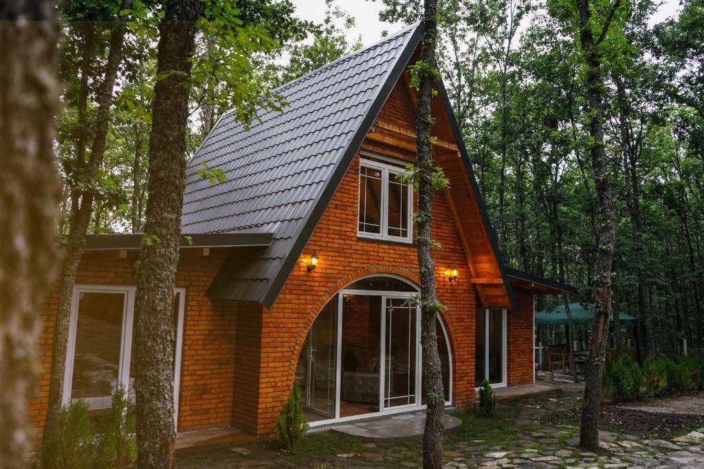 Budova, kde se vila nachází