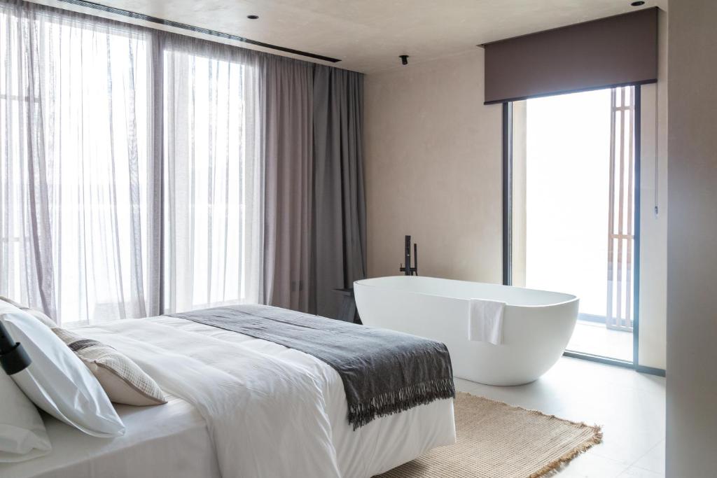 Postel nebo postele na pokoji v ubytování Radream Hotels & Spa