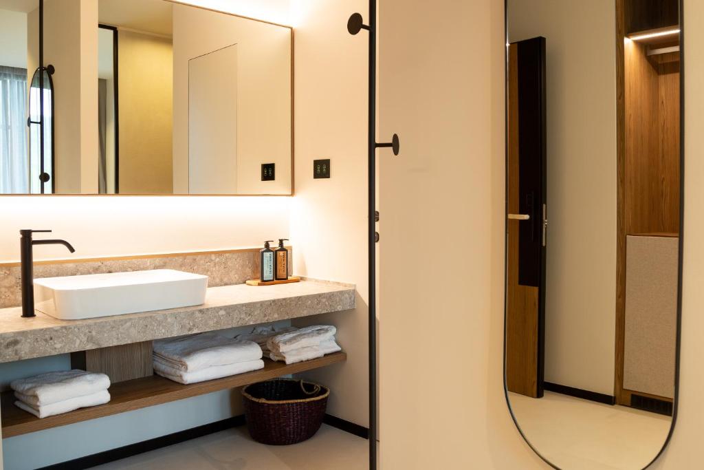 Koupelna v ubytování Radream Hotels & Spa