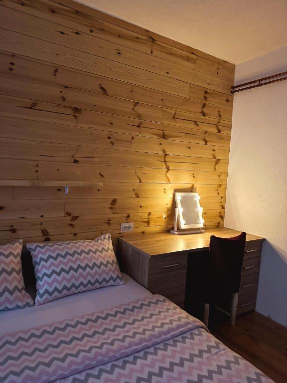Voodi või voodid majutusasutuse Apartman Olivera toas