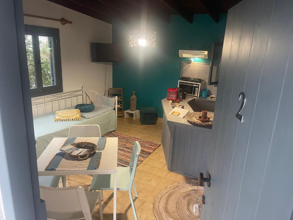 Kuchyň nebo kuchyňský kout v ubytování Villas Vista Del Mar