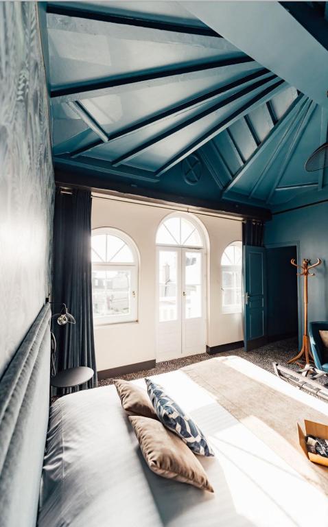 Posezení v ubytování La villa 10 HÔTEL SPA