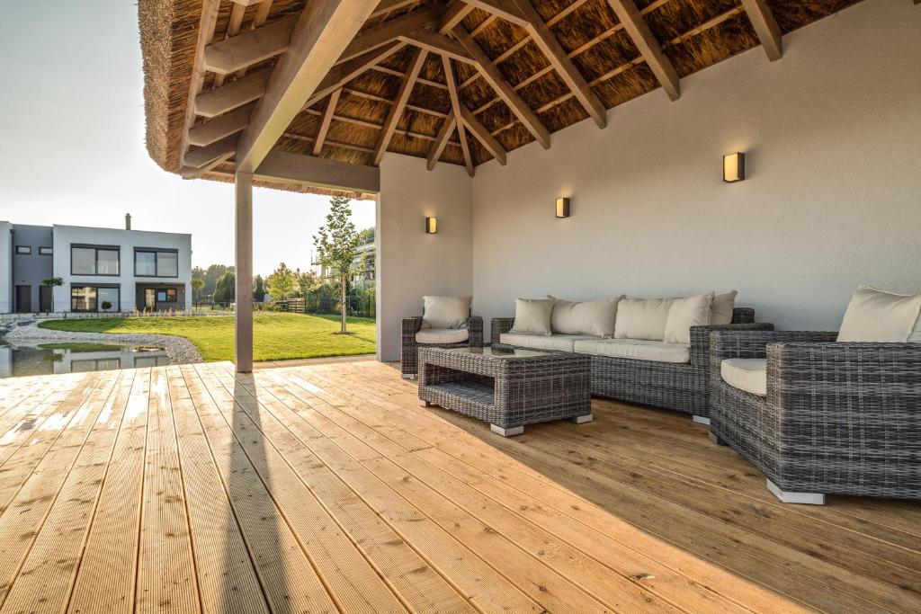 Posezení v ubytování Greenhouse-Sonnengolf